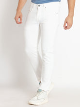 Mens Straight Slim Fit Mid Rise Denim